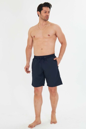 FM TEKSTİL - Fm Erkek Deniz Şortu Micro - Lacivert