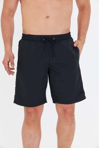 FM TEKSTİL - Fm Erkek Deniz Şortu Micro - Siyah (1)