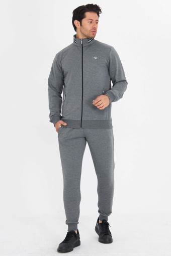 FM TEKSTİL - Fm Erkek Eşofman Takım - Antrasit
