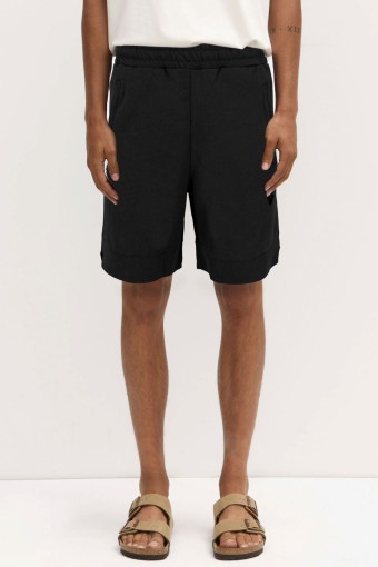 FM TEKSTİL - Fm Erkek Şort Pamuklu - Siyah
