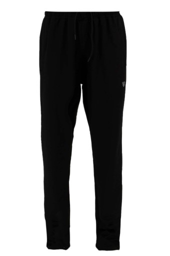 FM TEKSTİL - Fm Erkek Tek Alt Eşofman Likralı Pamuklu - Siyah