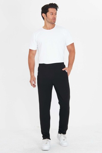 FM TEKSTİL - Fm Erkek Tek Alt - Siyah