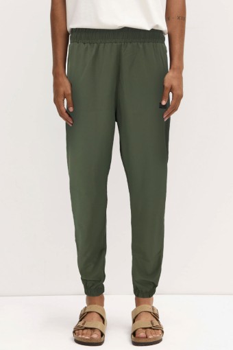 FM TEKSTİL - Fm Tekstil Erkek Eşofman Altı Polyester Kumaş - Haki Yeşili