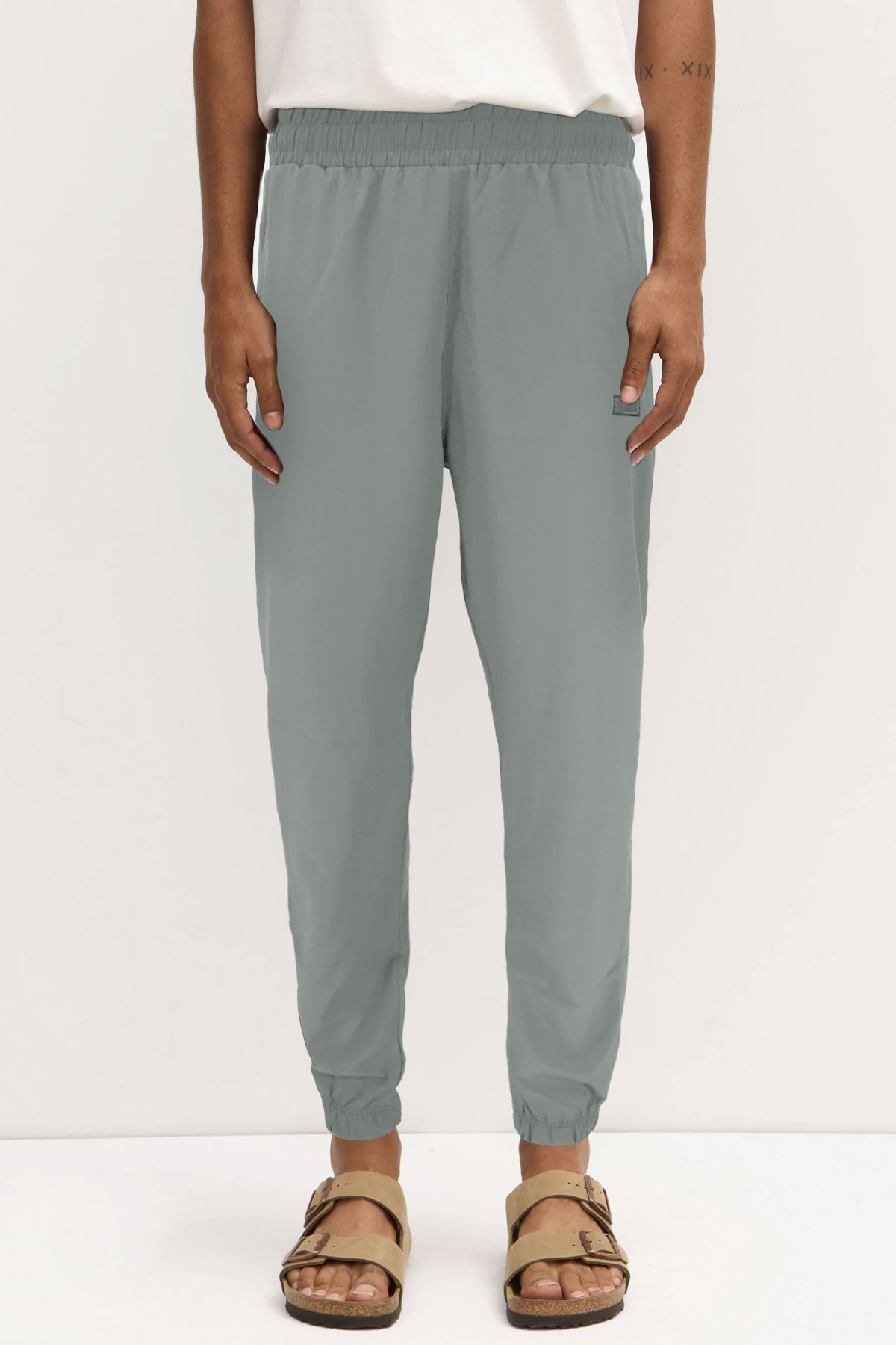 Fm Tekstil Erkek Eşofman Altı Polyester Kumaş - Lacivert - Thumbnail