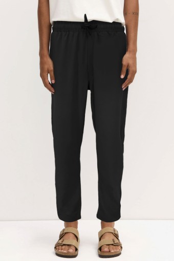 FM TEKSTİL - Fm Tekstil Erkek Eşofman Altı Polyester Kumaş - Siyah