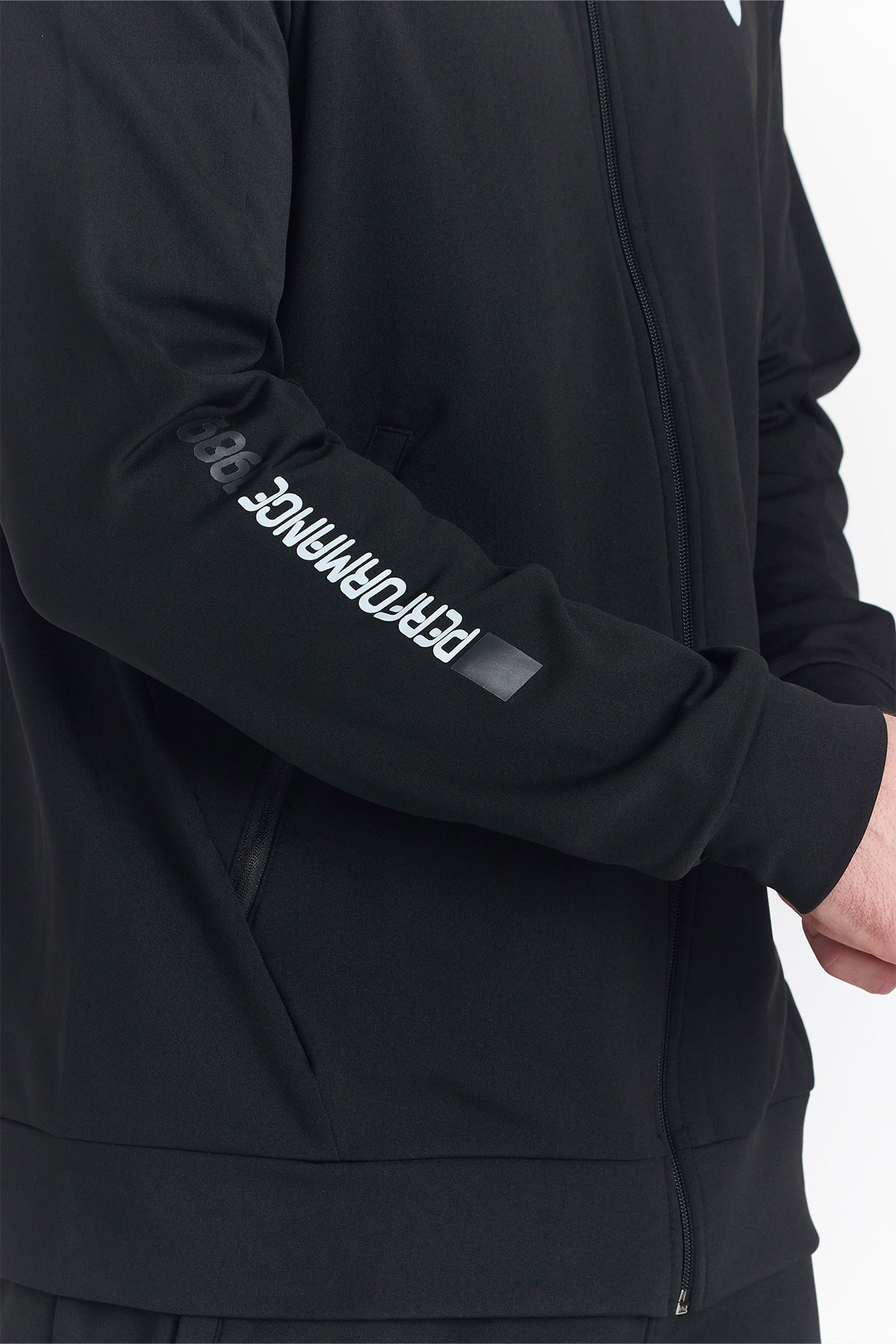 Fm Tekstil Erkek Eşofman Takımı Dalgıç - Siyah - Thumbnail