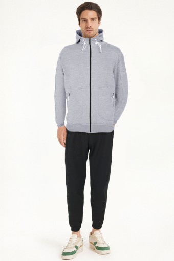 FM TEKSTİL - Fm Tekstil Erkek Eşofman Takımı - Gri