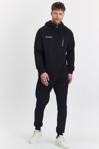 FM TEKSTİL - Fm Tekstil Erkek Eşofman Takımı - Siyah (1)