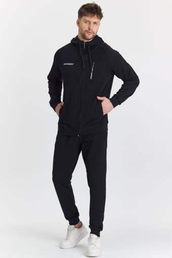 FM TEKSTİL - Fm Tekstil Erkek Eşofman Takımı - Siyah (1)