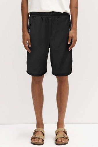 FM TEKSTİL - Fm Tekstil Erkek Şort Pamuklu - Siyah