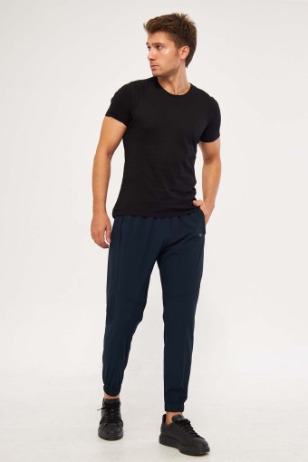 FM TEKSTİL - FM Tekstil Erkek Tek Alt Eşofman Poly Stretch - Lacivert