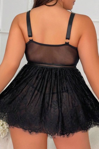 FOR DREAMS - For Dreams Fantazi Büyük Beden Gecelik (1)