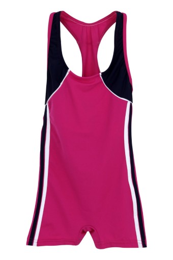 FORUM - Forum Argisa Kız Garson Yüzücü Mayo Şeritli - FUŞYA/1