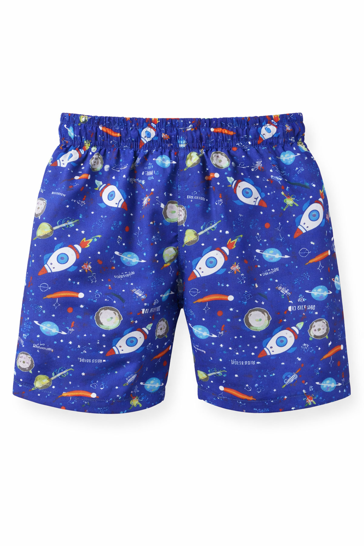 Forum Erkek Çocuk Deniz Şortu Desenli - Lacivert - Thumbnail