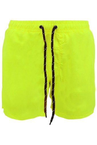 FORUM - Forum Erkek Deniz Şortu Dijital Baskılı - Neon Sarı