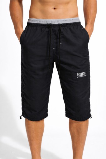 FORUM - Forum Erkek Deniz Şortu Surf Yazılı - Siyah