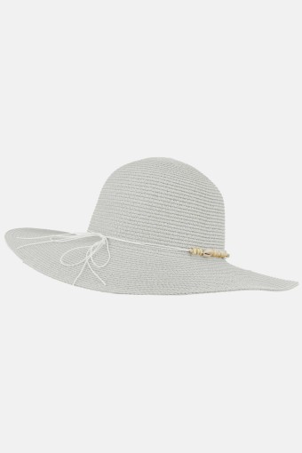 FORUM - Forum Hm Kadın Plaj Şapkası Hasır Taş Detaylı (1)