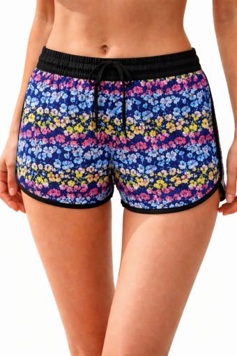 FORUM - Forum İnan Kadın Deniz Şortu Dijital Baskılı Araboy - Çok Renkli/1