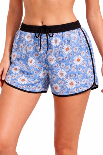 FORUM - Forum İnan Kadın Deniz Şortu Dijital Baskılı Araboy - Çok Renkli/4