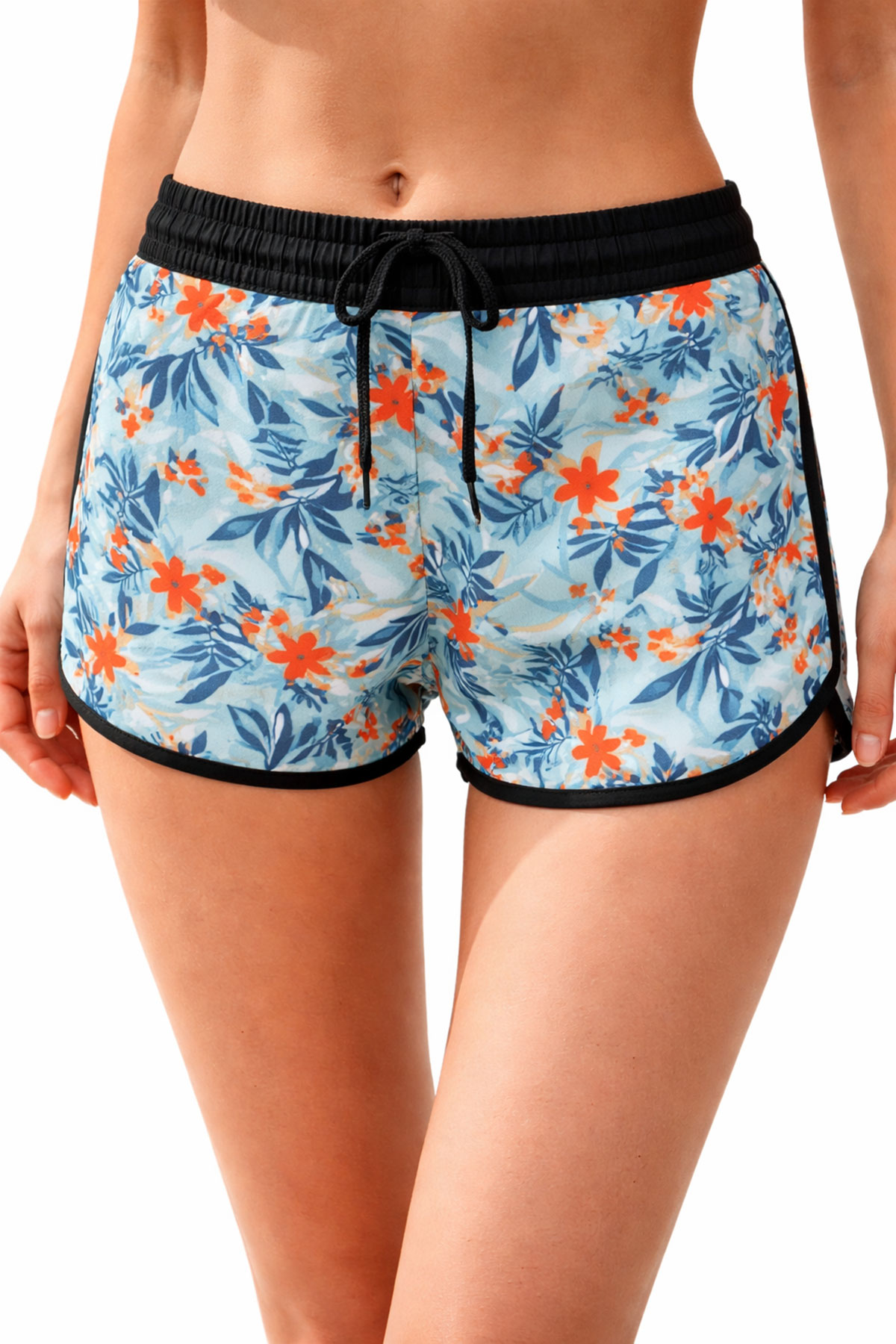 Forum İnan Kadın Deniz Şortu Dijital Baskılı Araboy - Çok Renkli/5 - Thumbnail