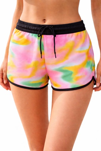 FORUM - Forum İnan Kadın Deniz Şortu Dijital Baskılı Araboy - Çok Renkli/7