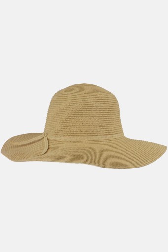 FORUM - Forum Kadın Plaj Şapkası Hasır İp Detaylı