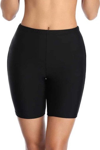 FORUM - Forum Kadın Tayt Şort Likralı - Siyah (1)