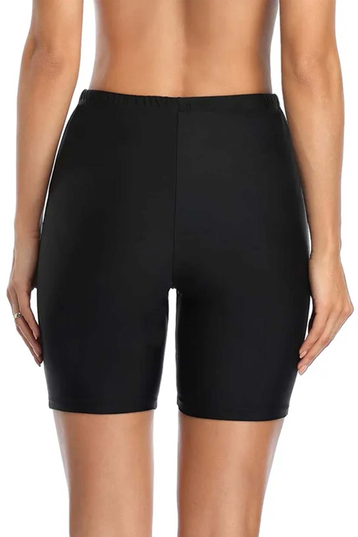 Forum Kadın Tayt Şort Likralı - Siyah - Thumbnail