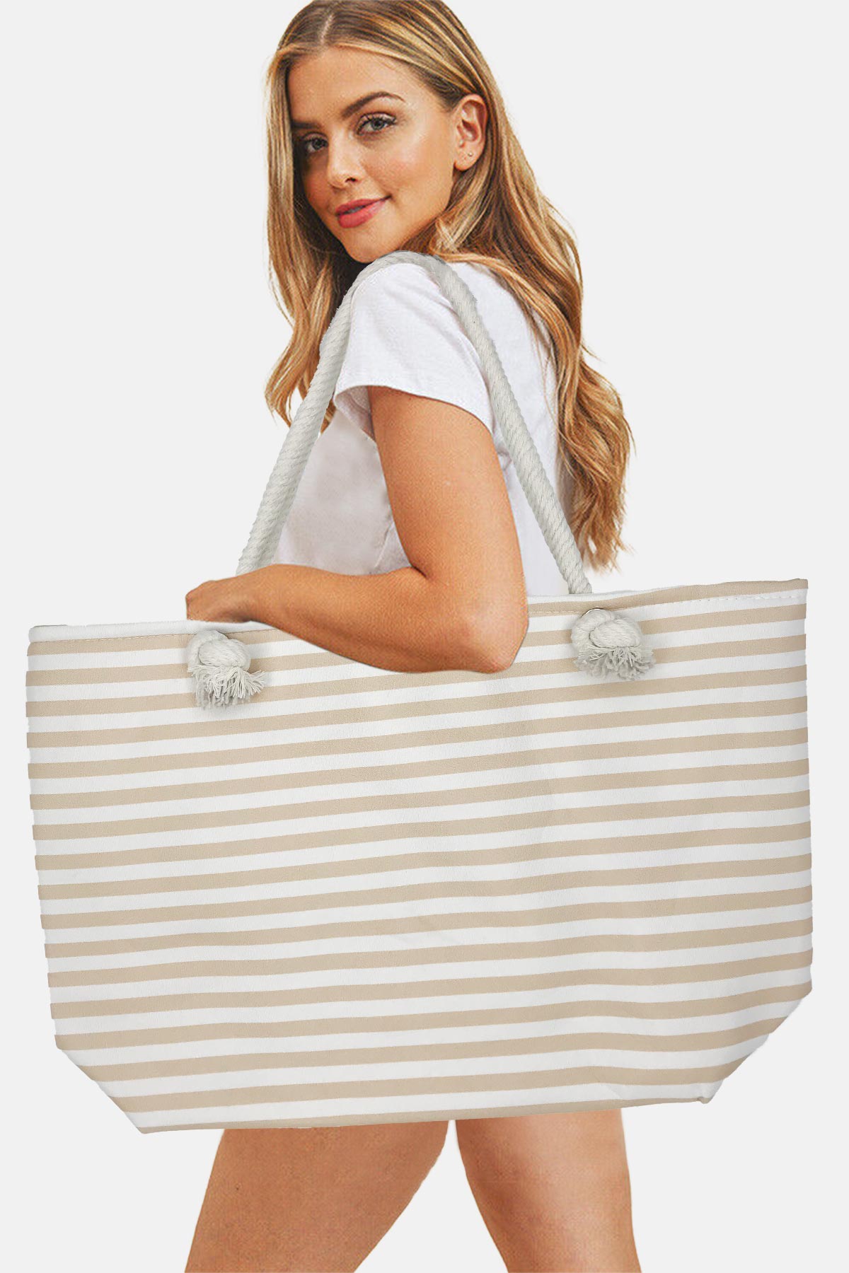 Forum Plaj Çantası Baskılı Lüks - Thumbnail