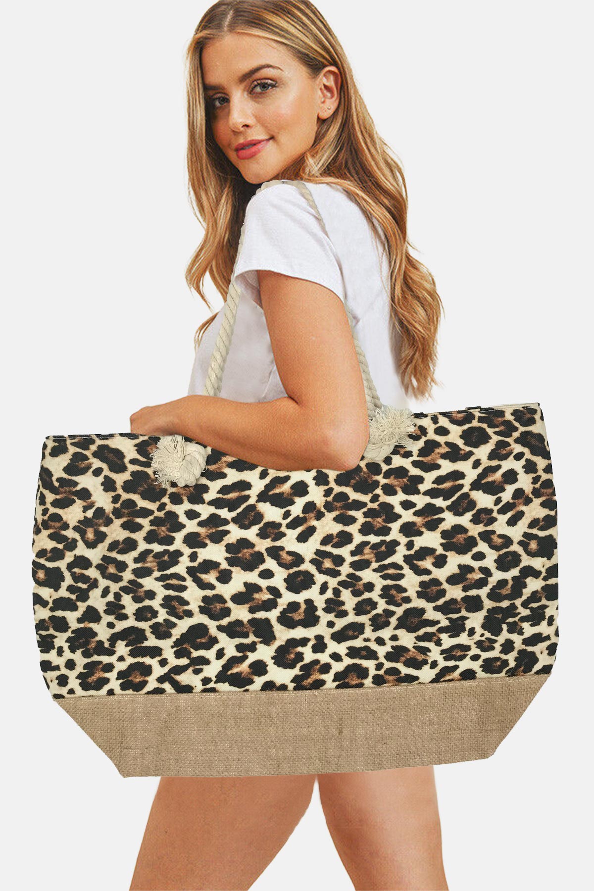 Forum Plaj Çantası Baskılı Lüks - Thumbnail