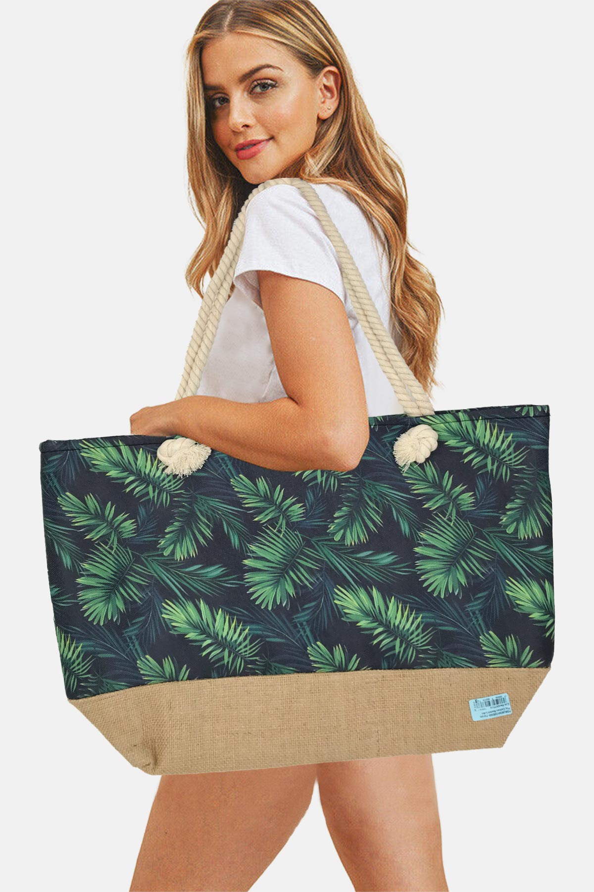 Forum Plaj Çantası Baskılı Lüks - Thumbnail