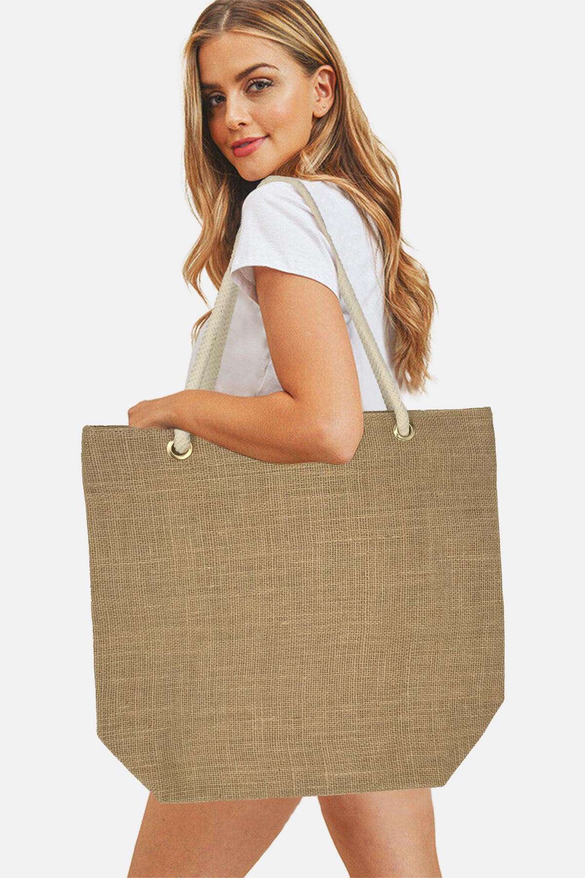 Forum Plaj Çantası Baskılı Lüks - Thumbnail