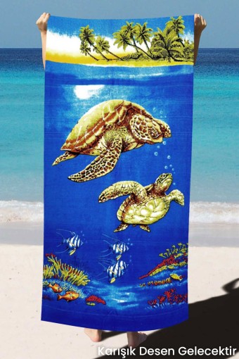 FORUM - Forum Unisex Plaj Havlusu Baskılı