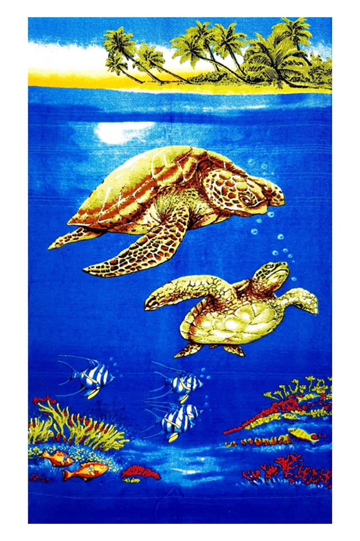 Forum Unisex Plaj Havlusu Baskılı - Thumbnail