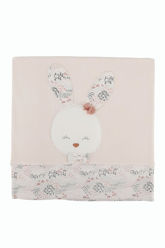 GAYE - Gaye Kız Bebek Bebek Battaniye Tavşan Desenli