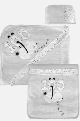 GAYE - Gaye Unisex Bebek 3'lü Alt Açma Seti