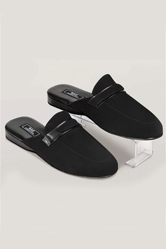 G&C - G&C Erkek Çeyiz Terliği Şile Taban Nubuk Tokalı