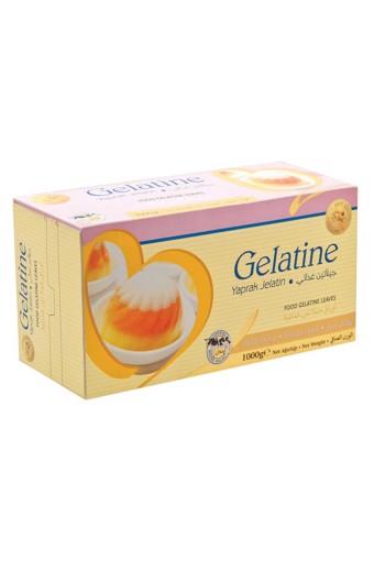 PINAR-TUHAFİYE HIRDAVAT - Gelatine Yaprak Jelatin 1000g