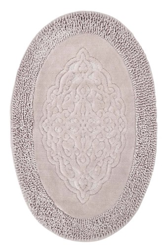 GLOBALTÜRK - Globaltürk Mosso Paspas Oval Göbek Desen 50x60