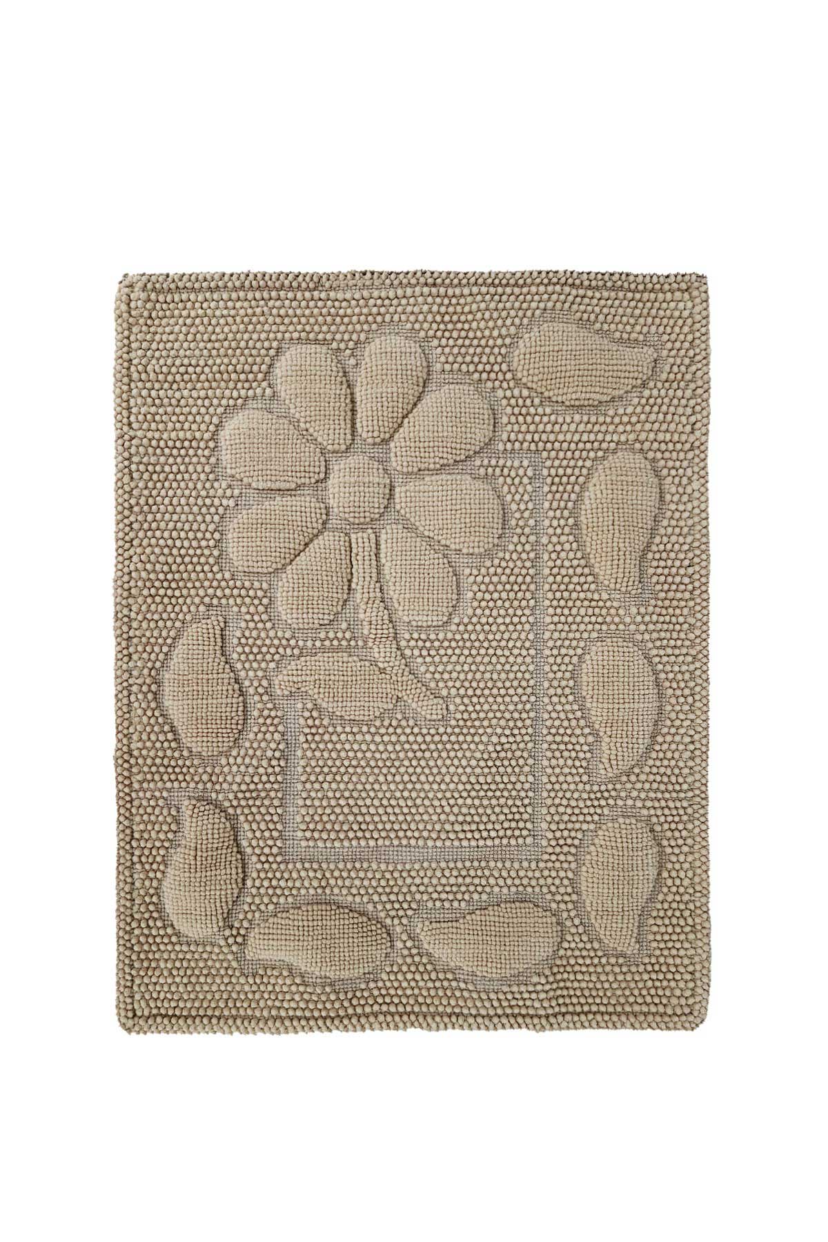 Globaltürk Şönil Modern Kilim Papatya Desen 50x60 - Thumbnail