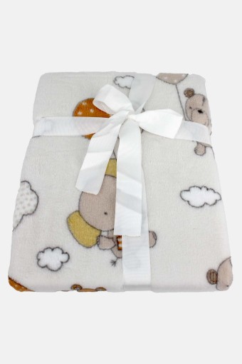 İLKCEMRE - Golden Spring Unisex Bebek Softy Battaniye