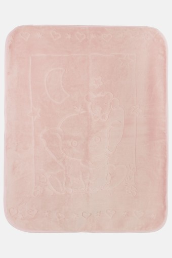 İLKCEMRE - Golden Star Baby Unisex Bebek Battaniye Kabartmalı 100x120 Kutulu (1)