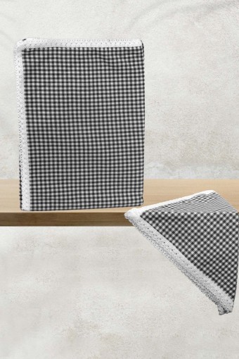 GÖZDE TEKSTİL - Gözde Güpürlü Peçeteli Masa Örtüsü Takımı 170x170 (1)