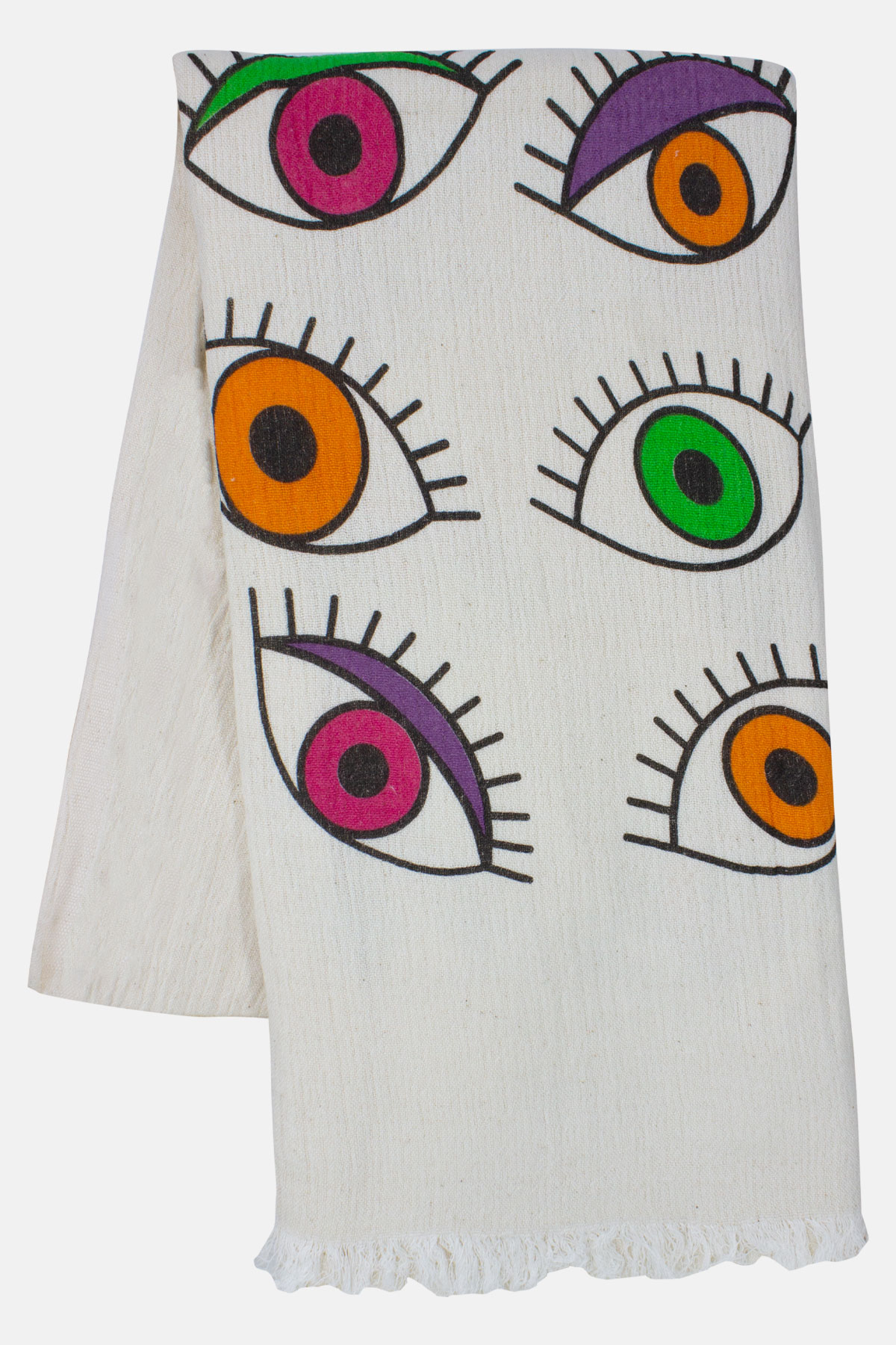 Gözde Unisex Çift kat Baskılı Müslin Peştemal 100 - Thumbnail