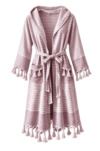 GÖZDE TEKSTİL - Gözde Unisex Sultan Peştemal Bornoz (1)