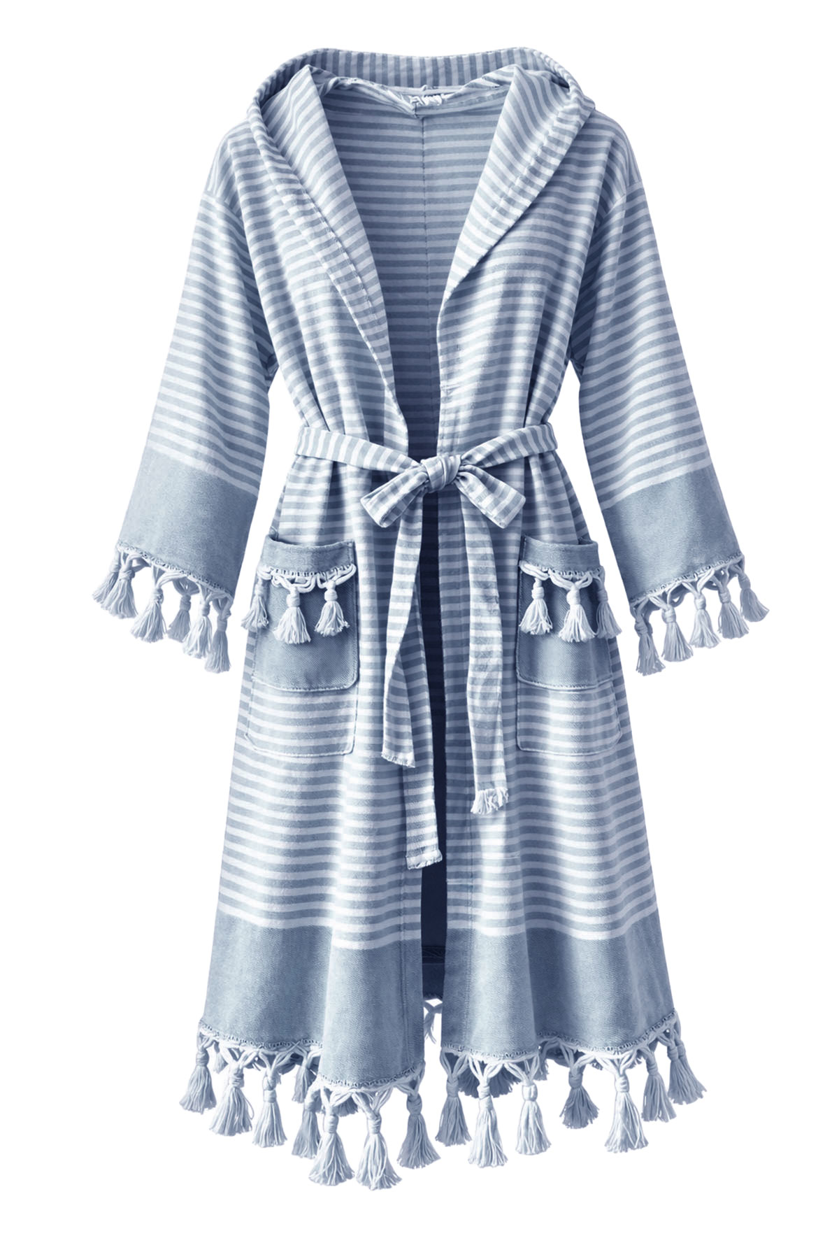 Gözde Unisex Sultan Peştemal Bornoz - Thumbnail