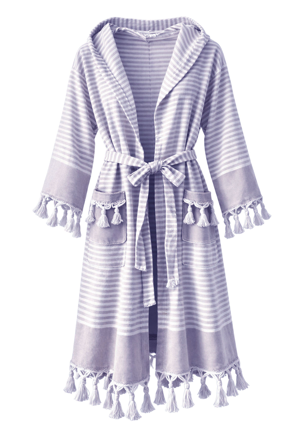 Gözde Unisex Sultan Peştemal Bornoz - Thumbnail