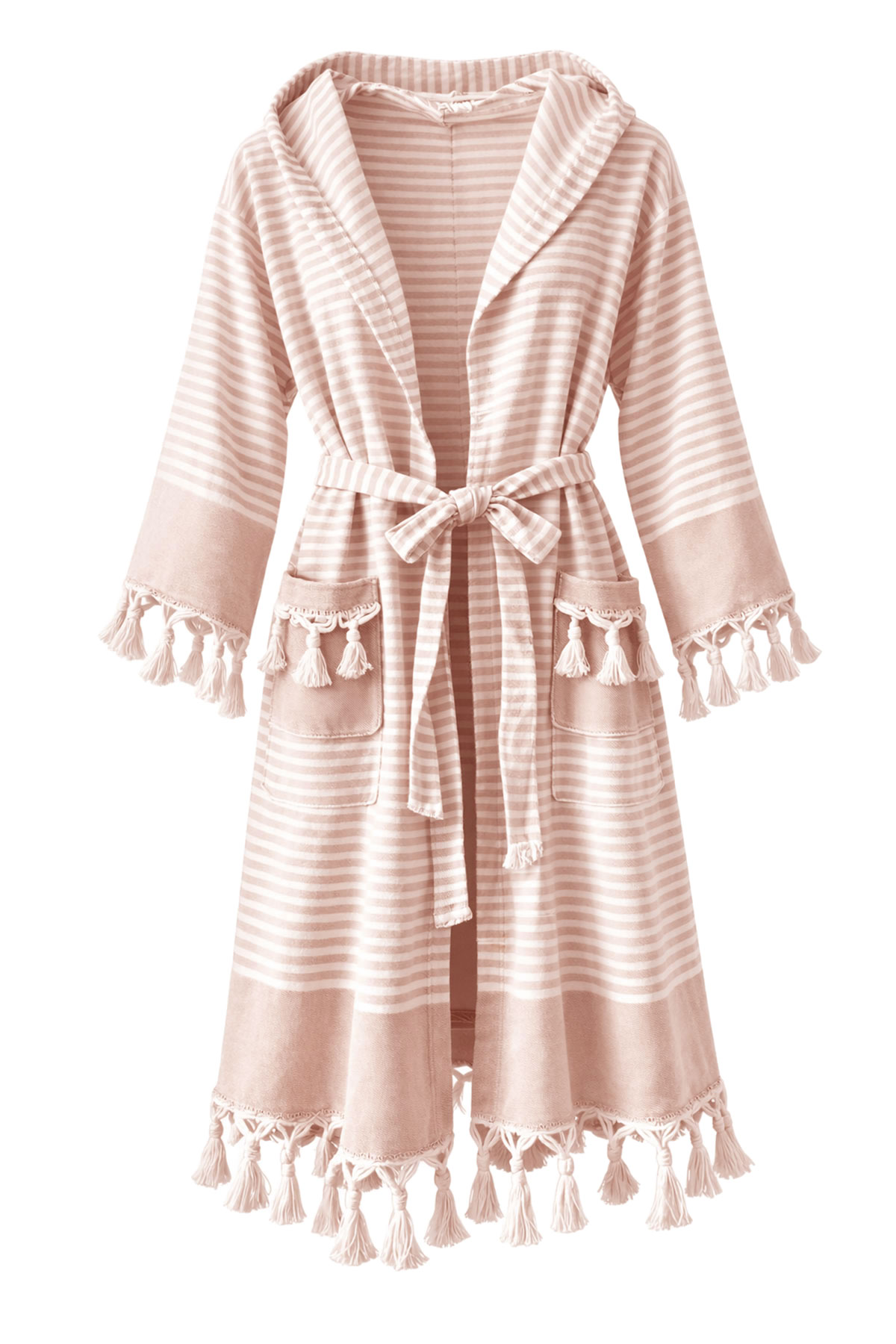 Gözde Unisex Sultan Peştemal Bornoz - Thumbnail