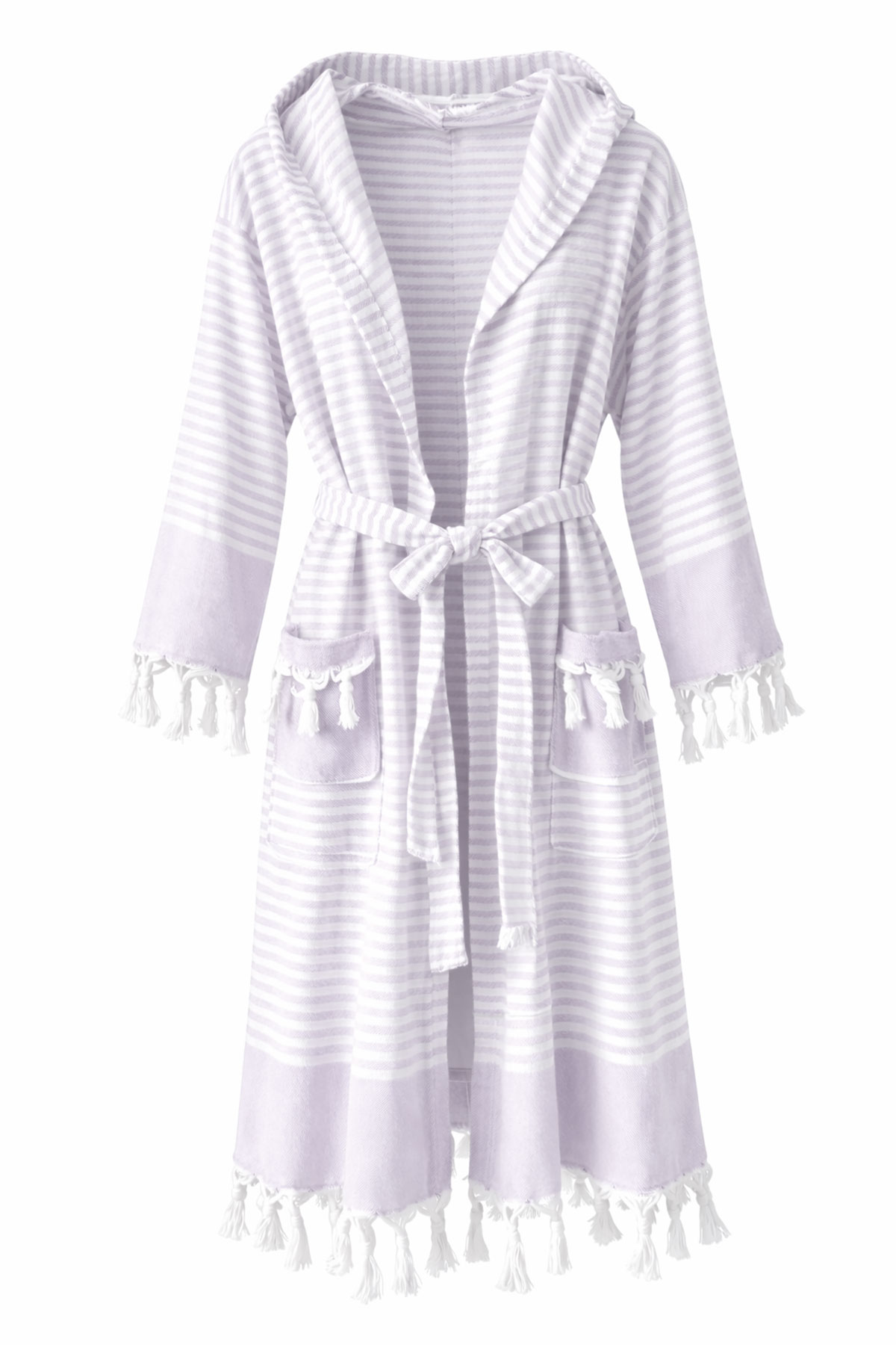 Gözde Unisex Sultan Peştemal Bornoz - Thumbnail