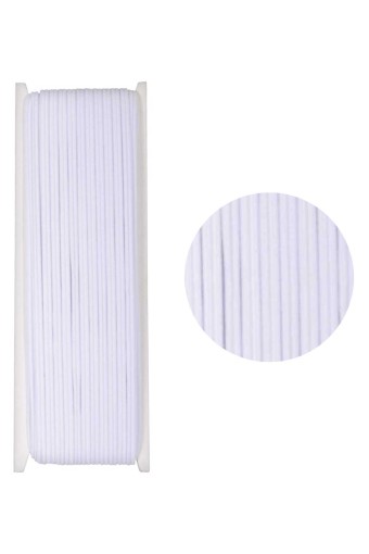 TEKİŞ - Tekiş Lastik Bebe Lastiği 20 Mt - Beyaz - STD